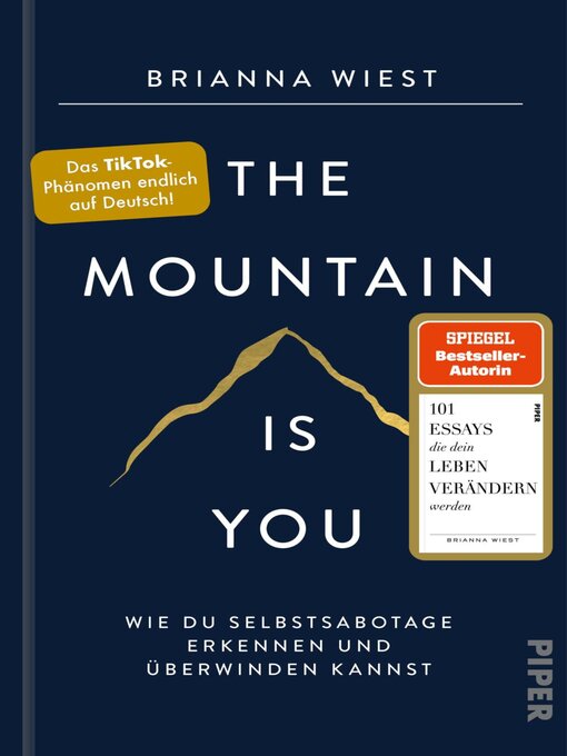 Title details for The Mountain Is You by Brianna Wiest - Wait list